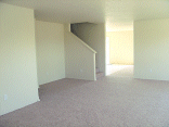 The living room from the front.