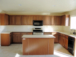 The finished kitchen.