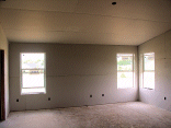 The master bedroom.