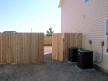 Gate to the backyard.
