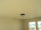 Light fixture in the living room.