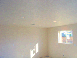 Can lights in the kitchen.