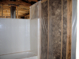 The guest bathroom.