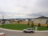 The view from the guest bedroom.